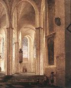 Pieter Jansz Saenredam The Interior of the Buurkerk at Utrecht oil on canvas